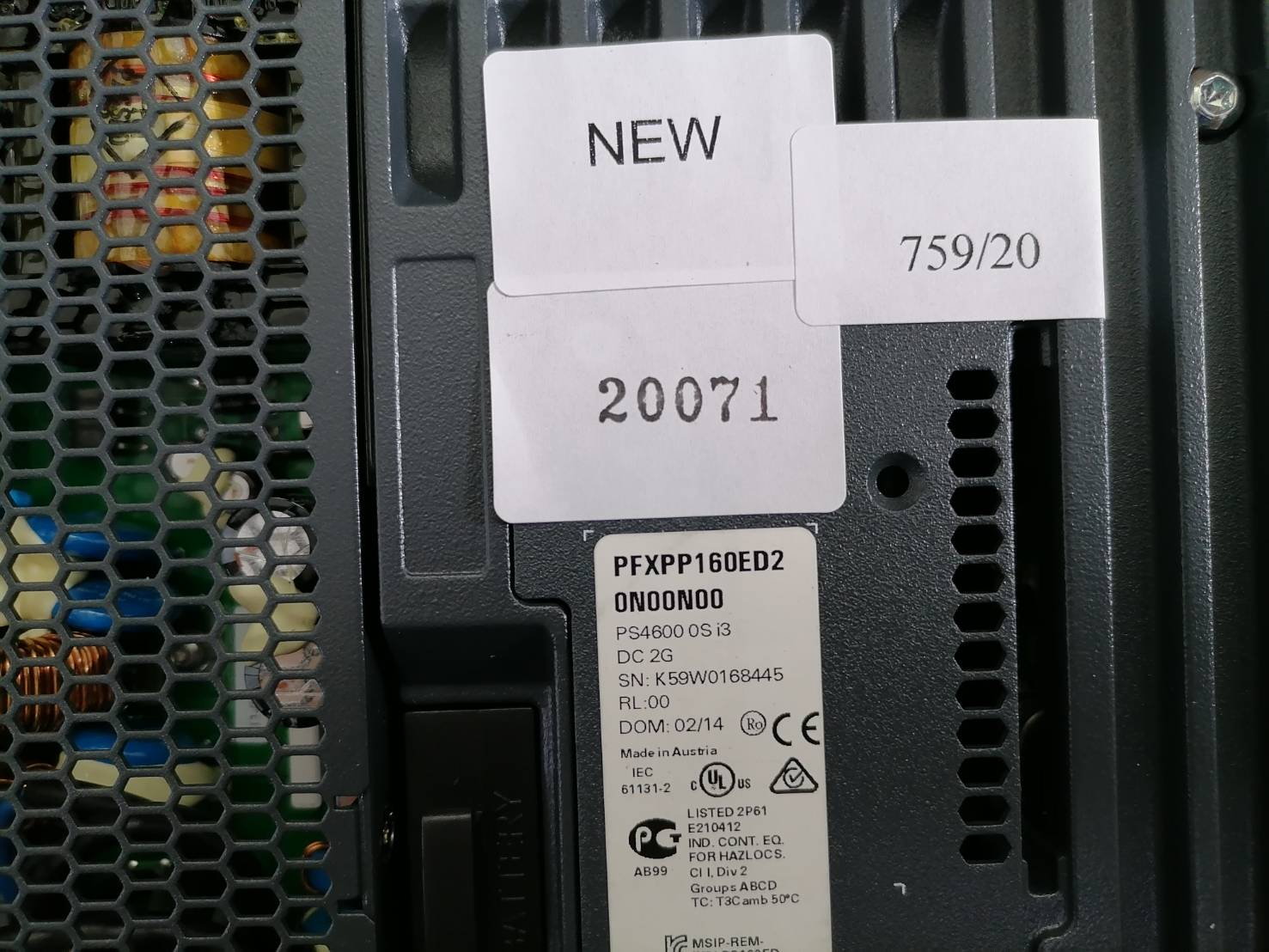 LCD TOUCH SCREEN " PROFACE " รุ่น PFXPP160ED20N00N00