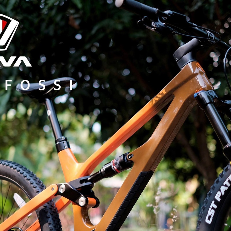 จักรยานเสือภูเขาฟูลซัส JAVA SALTAFOSSI Fullsuspension 27.5 เฟรมคาร์บอน เกียร์ Deore 12 สปีด 2023