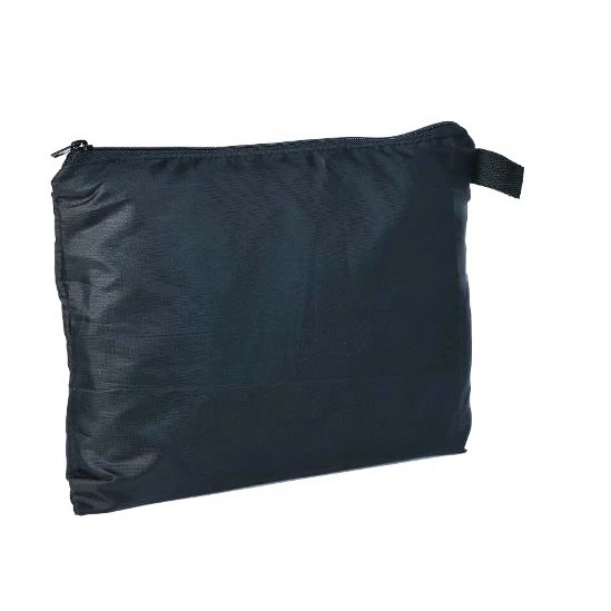 VINCITA B500A ผ้าคลุมจักรยาน 2 คัน | ไนล่อนเคลือบกันน้ำ | มียางยืด + ตะขอรัดกลาง | สีดำ