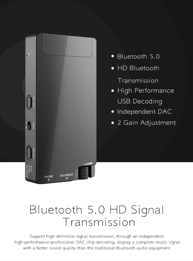 ขาย xDuoo xp-2 Dac/Amp พกพารองรับ Bluetooth 5.0 , Smartphones , Computers