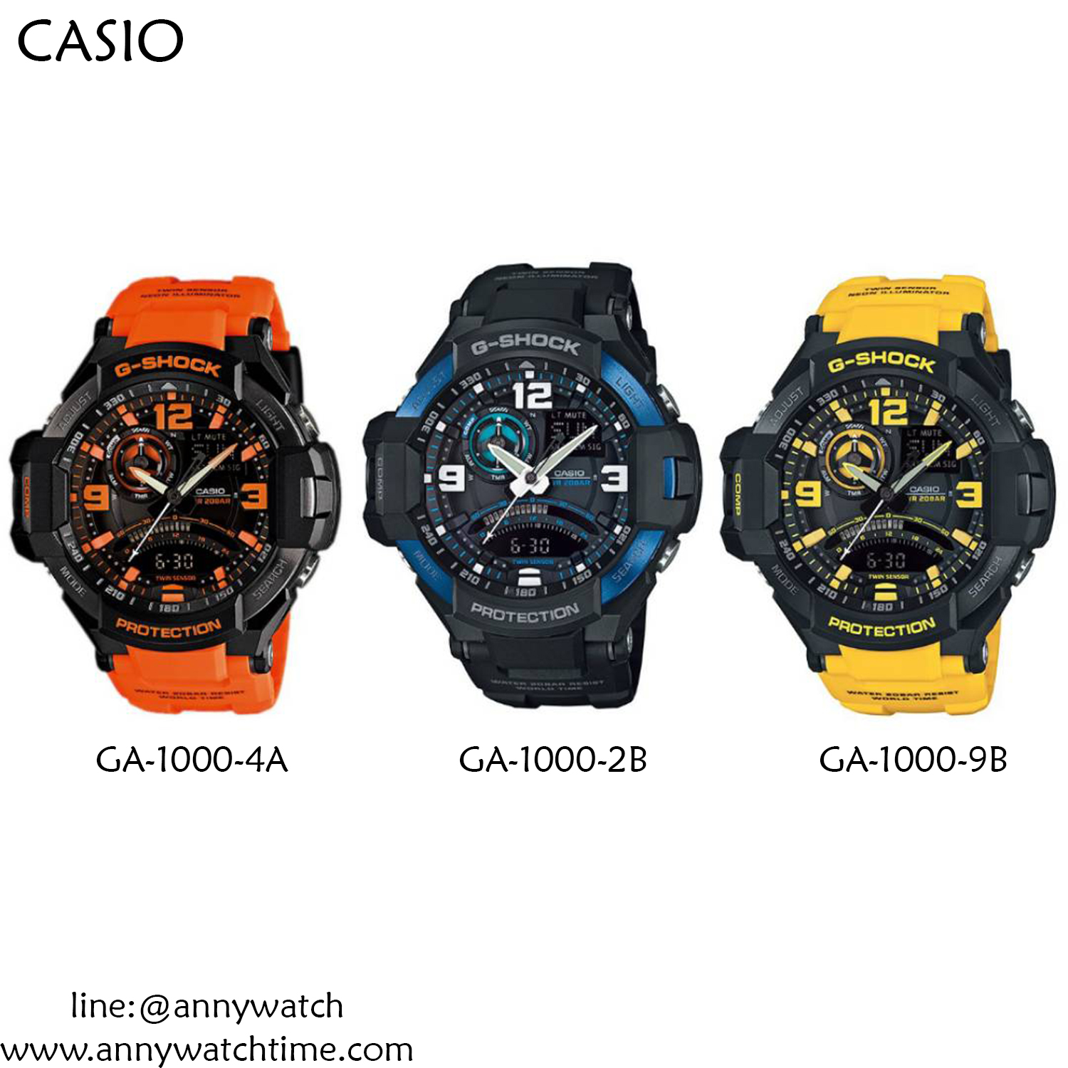 G-SHOCK GA-1000-2B