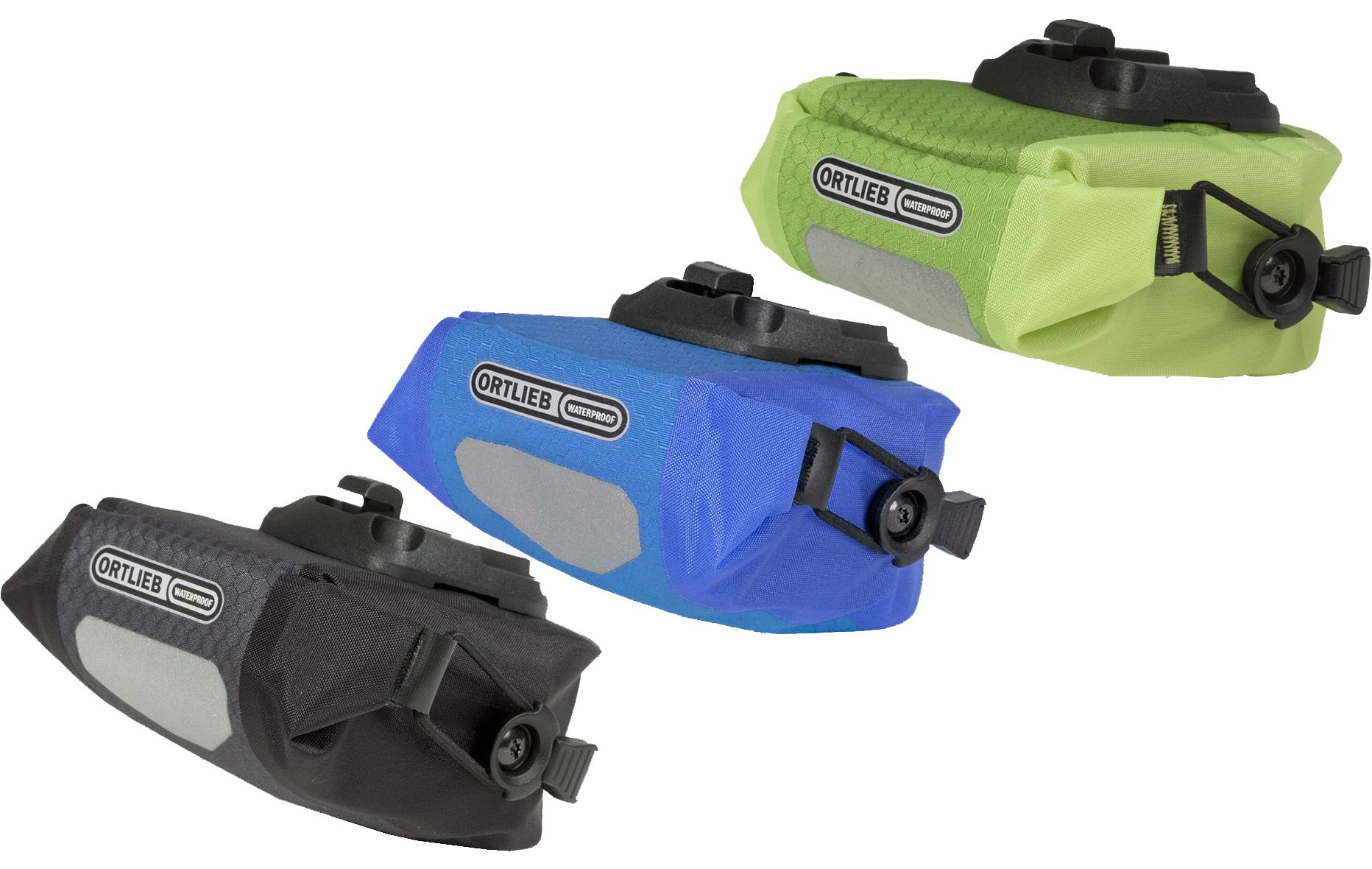 กระเป๋าใต้อาน Ortlieb Saddle-Bag Micro - Signal Red/Orange - 0.6 Litre