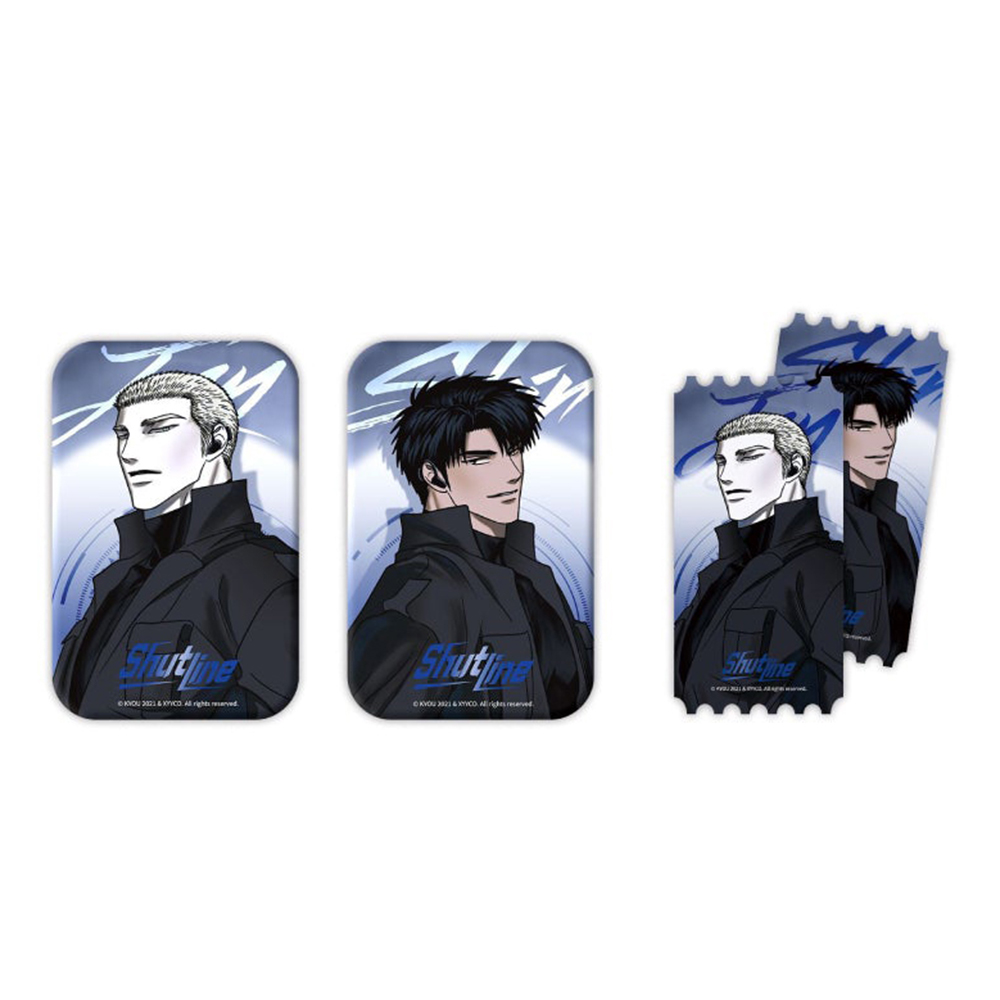 Shutline can Badge set : Dispatch