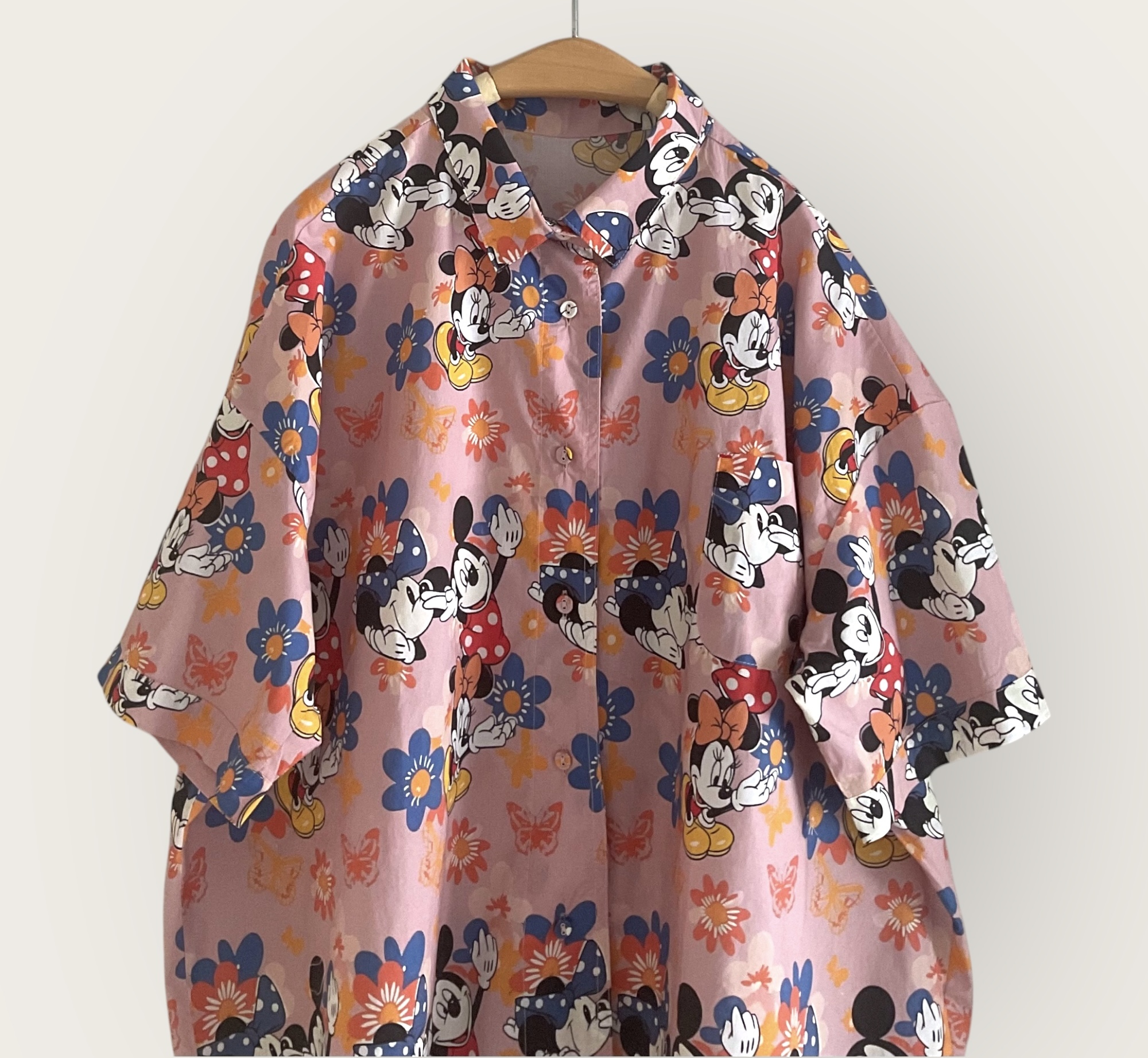 เสื้อผ้าฝ้ายลายพิมพ์