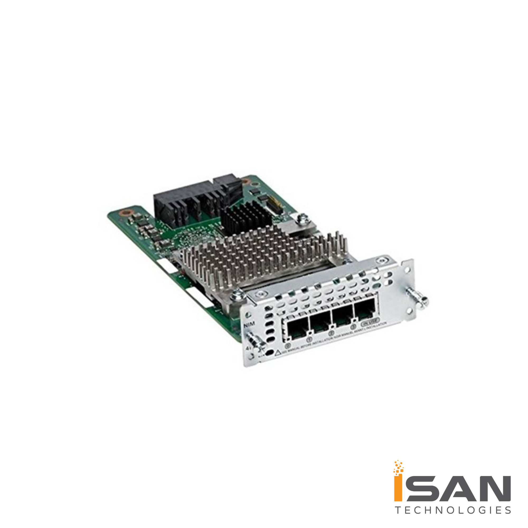 NIM-4FXSP= Cisco ISR 4000 Router Modules & Cards. Voice Module (4-port FXS)