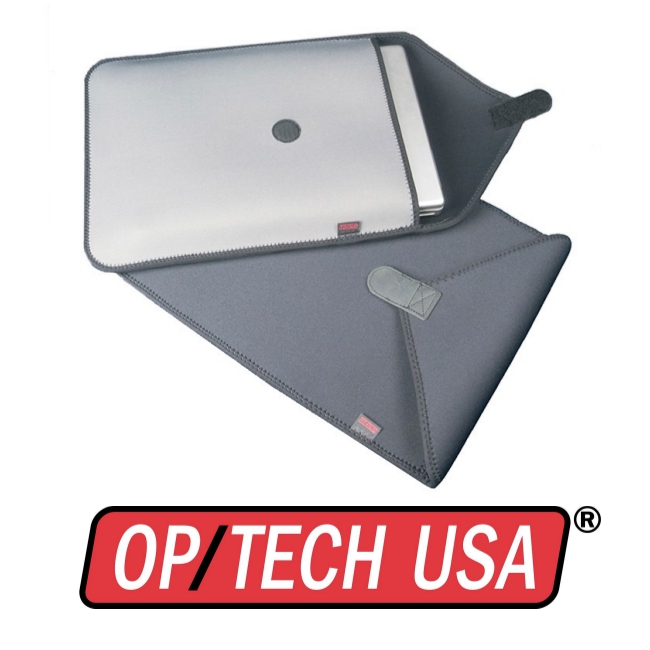 Optech computer sleeve , 13′ black ซอง neo plene สำหรับใส่ laptop หรือ tablet ขนาด 13″ ผลิตในประเทศสหรัฐอเมริกา ประกันศูนย์5ปี