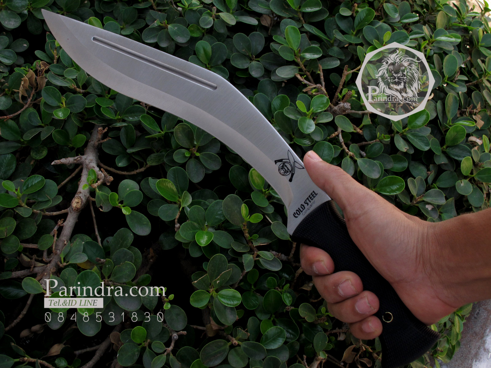 มีดใบตายกรูข่า COLD STEEL Silver Kukri Knife รุ่น COLD STEEL 39LGKT O-1 (OEM)