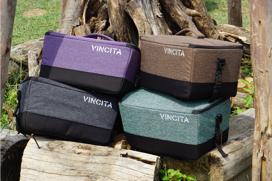 Vincita กระเป๋าตะกร้าโพลีเอสเตอร์และไนลอนรีไซเคิลสามารถใช้กับตะแกรง C054 EVERYDAY (B054ED) - วินสิตา EVERYDAY BASKET BAG