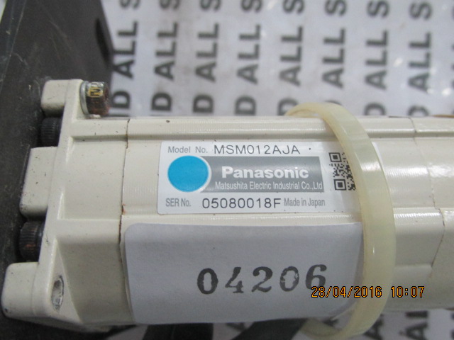 SERVO MOTOR “ PANASONIC ” รุ่น MSM012AJA