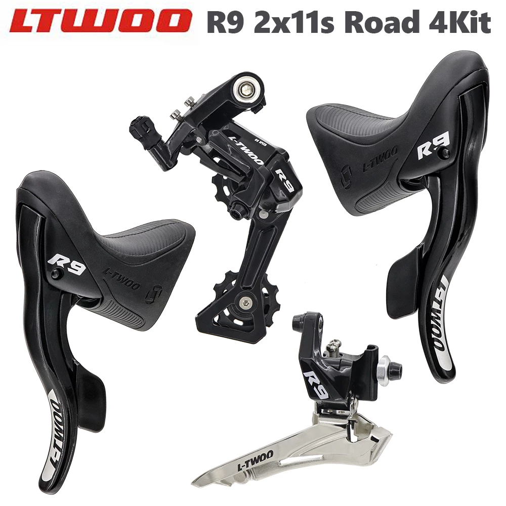 ชุดเกียร์ LTWOO R9 2x11spd มือเกียร์+สับจาน+ตีนผี สำหรับเสือหมอบ