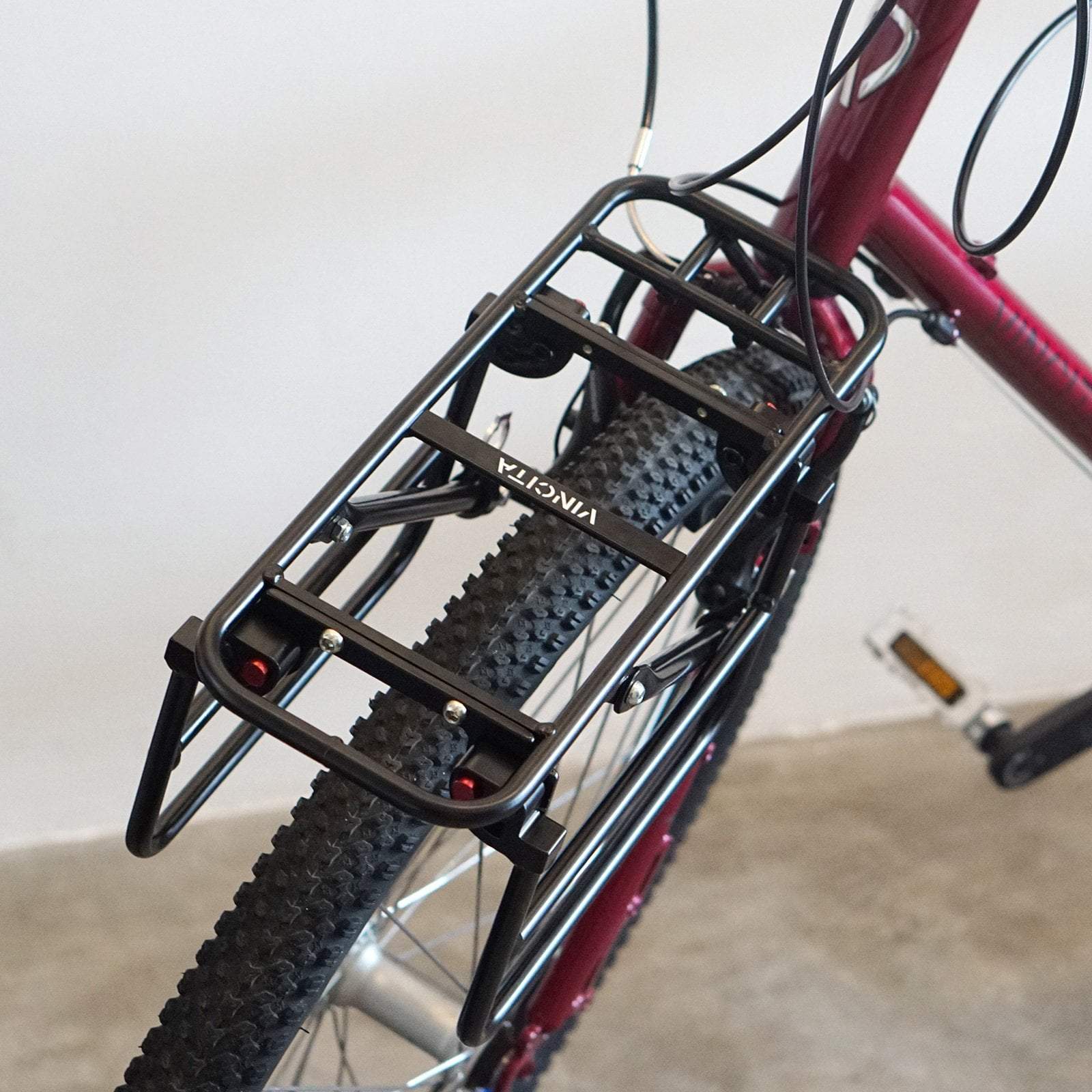 Vincita ตะแกรงหน้าจักรยานพับได้ (C054-BL) - สำหรับล้อ 26นิ้ว -29นิ้ว พับปีกขยายหรือเล็กลงได้