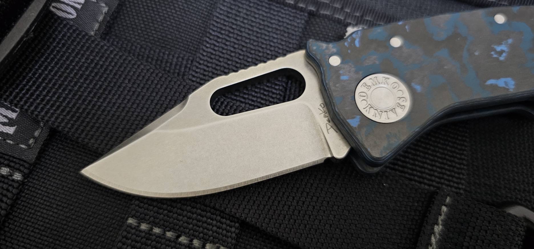 Demko Nano Shark Lock Fat CF Clip