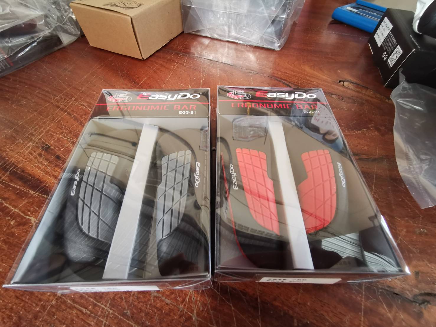 บาร์เอน EasyDo EGS-B1, Bionic gecko ancillary handlebar grips for bicycle ของแท้นุ่มมือ เบาสุดๆ ยาว 11cm