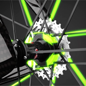 ชุดล้อเสือหมอบ CAMPAGNOLO BORA WTO 60 RIM Carbon Wheelset, DARK/BRIGHT