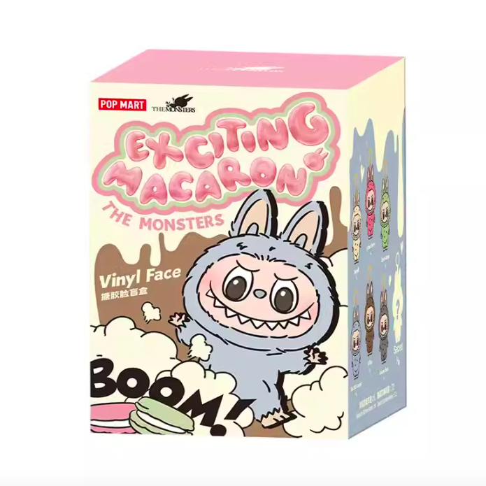 PRE. ลาบูบู้ มาการอง POPMART LABUBU THE MONSTERS ของแท้ 100% (รอ 9 -14 วัน)