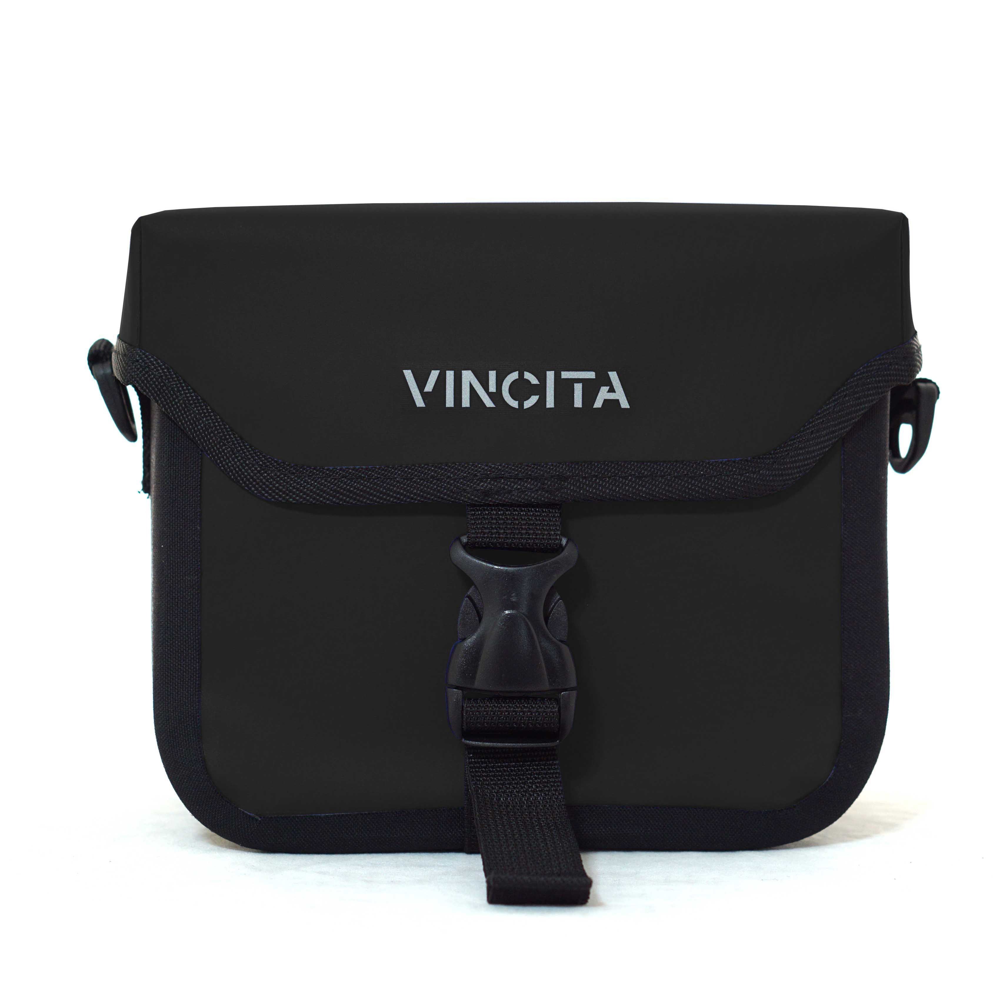 VINCITA B017WP-AK แฮนด์กันน้ำ(แป้นคลิปต่ำ สำหรับจักรยานพับ)