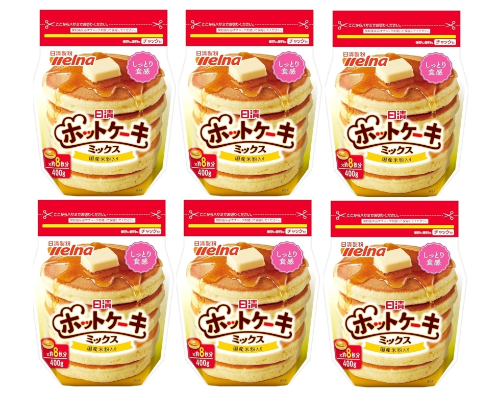 🥞✨ Nisshin Welna 400 g แป้งแพนเค้กสำเร็จรูปญี่ปุ่นแท้ หอม อร่อย ใช้งานง่าย ✨🥞