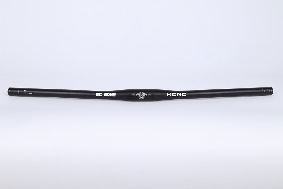 แฮนด์ตรงอลู เสือภูเขา KCNC handlebar SC Bone-flat Scandium alloy T-7451 25.4/31.8*600MM ขนาด 600 มม. หนัก 123 กรัม, Alloy handlebar แฮนด์ตรงอลูมิเนียม