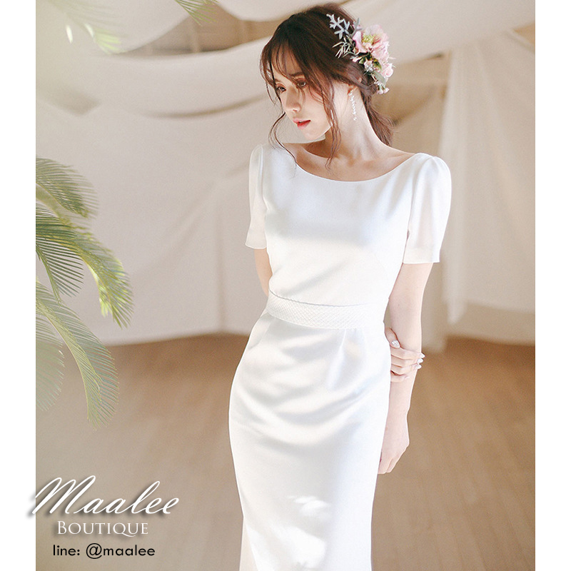 Pro-order ชุดเช่า ชุดแต่งงาน มินิมอล ชุดหมั้น