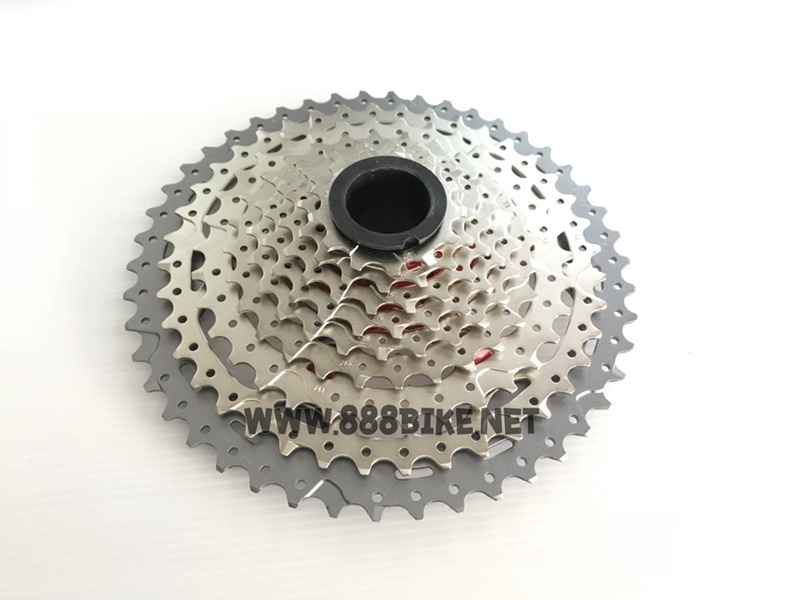 สเตอร์หลัง SUNRACE ,CS-MX3, 11-46T CASSETTE MTB 10 SPEED CHAMPAGNE