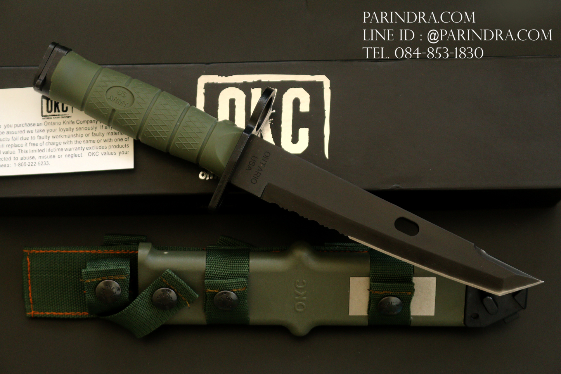 มีดใบตาย OKC Ontario US Army Combat Knife ขนาด 12 นิ้ว OEM