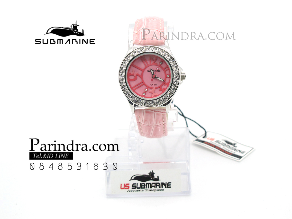 นาฬิกา US submarine ของแท้ 100% รุ่น TL1135L สีชมพู