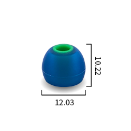 ขาย BGVP A08 จุกหูฟังซิลิโคน Food Grade จุกเพิ่มคุณภาพเสียง 3 คู่