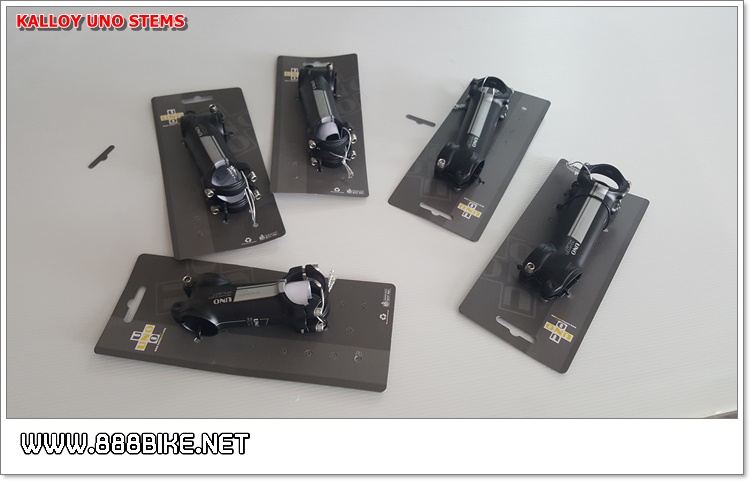 คอแฮนด์ UNO 3D FORGED STEM , -17 องศา ขนาด 80 90 100mm., ASA-105