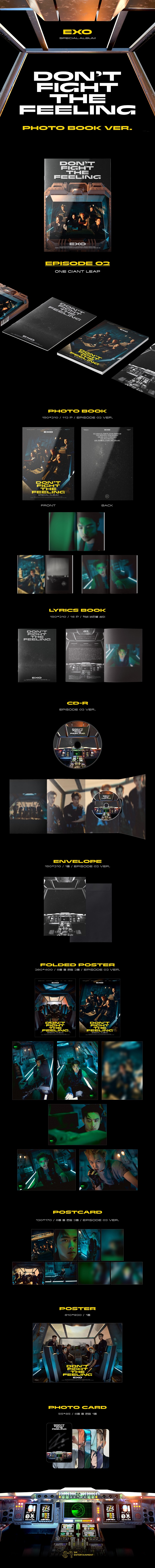อัลบั้ม #EXO DON’T FIGHT THE FEELING] PHOTO BOOK VER.2