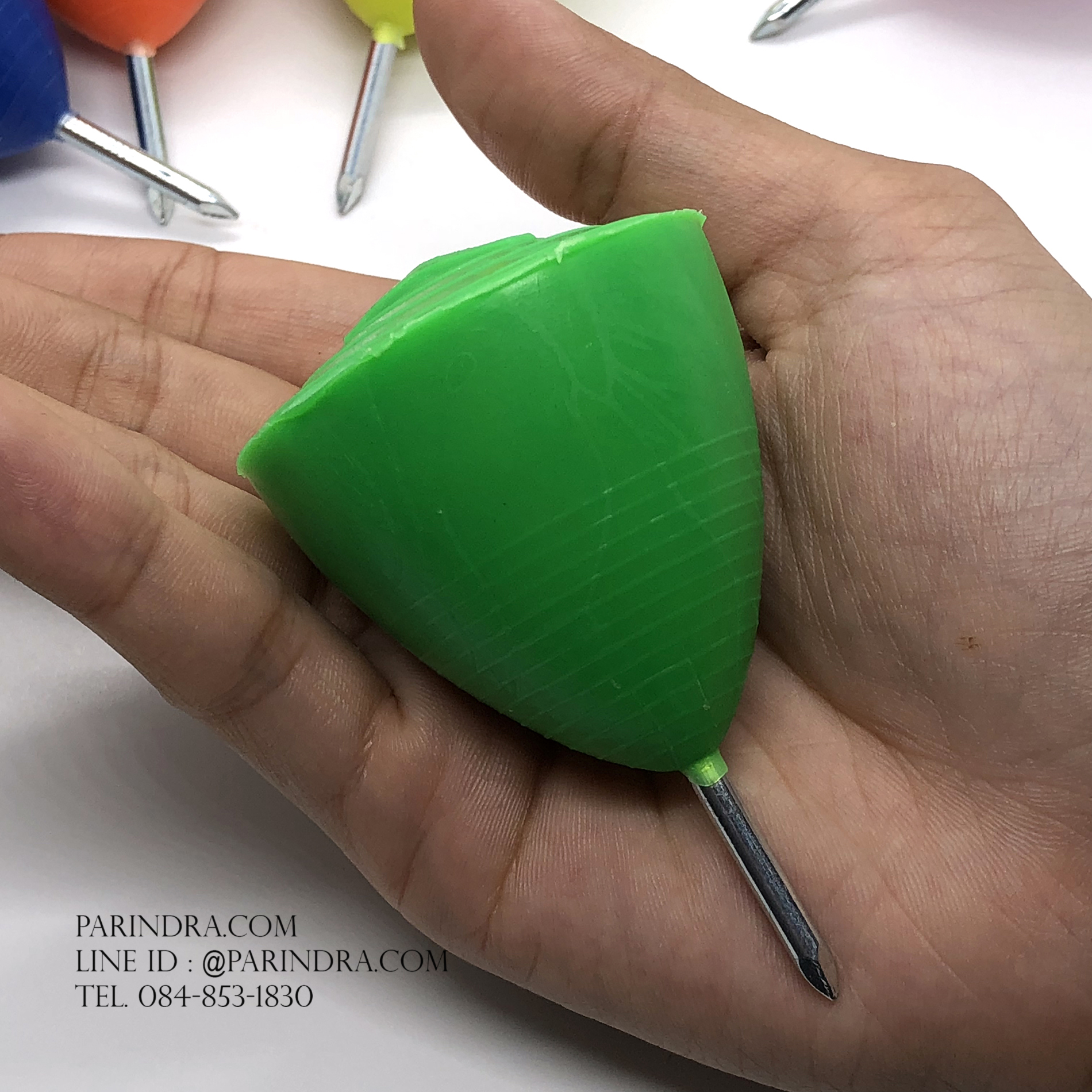 ลูกข่างพลาสติกขนาดใหญ่ คละสี