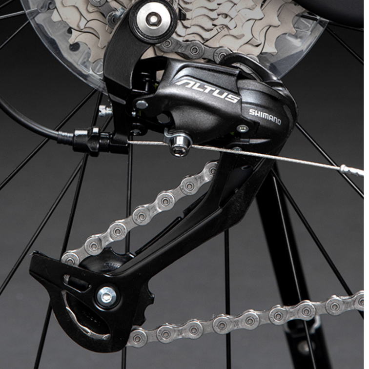 จักรยานพับ EROADE Power Mech-X1 จักรยานเสือภูเขาสไตล์ German โช้คคู่ เฟรมอลูมิเนียม ดิสก์เบรก ระบบเกียร์ Shimano 24sp, ล้อ 26นิ้ว