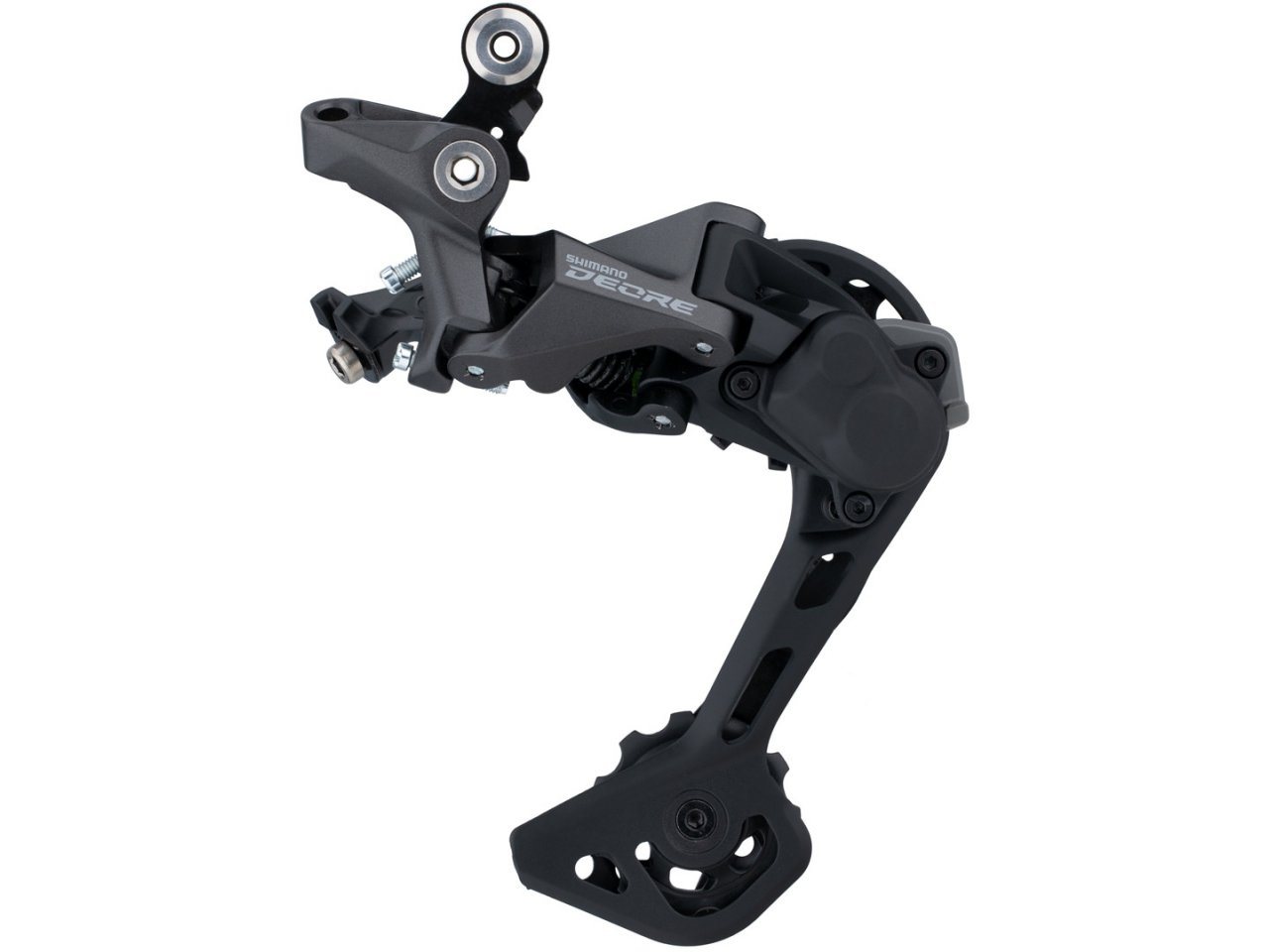 SHIMANO ตีนผีหลัง DEORE, RD-M5120, SGS, 10/11-SPD, ขายาว (JAPAN), E-RDM5120SGS มีกล่อง