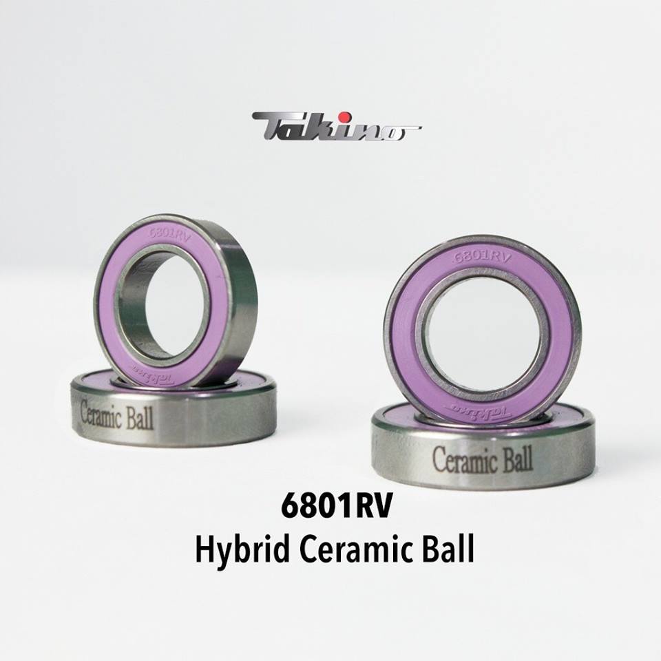 ตลับลูกปืนเซรามิค TAKINO CERAMIC BALL BEARING (มีตัวเลือกขนาด)