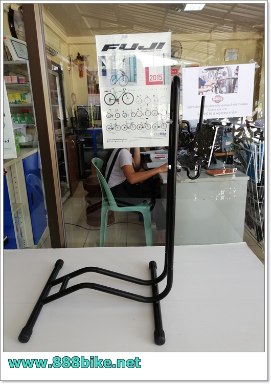 ที่จอดจักรยานแบบสอดล้อ Bicycle stand, E-HS-013 แบบมีเกี่ยวข้าง