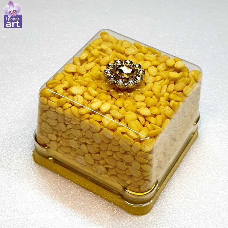 ธัญพืชมงคล - ข้าวอักษัต 9 สี | จัดหิ้ง บูชาเทพ งานแต่ง งานขึ้นบ้านใหม่ | บรรจุกล่อง 50 ml.