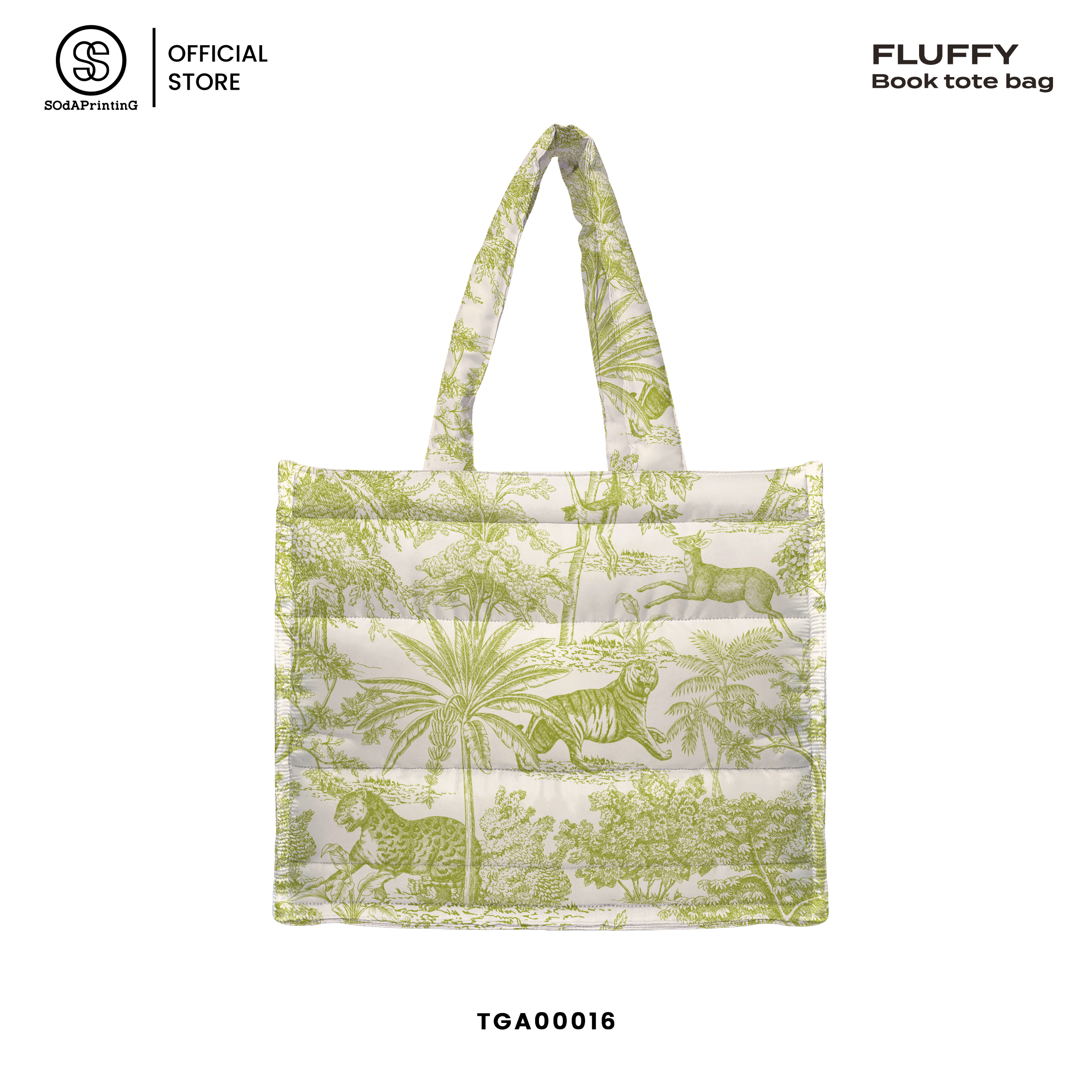 กระเป๋า Fluffy Book Tote Bags Forest Collection รหัส TGA00011-TGA00020 #FluffyBookToteBag