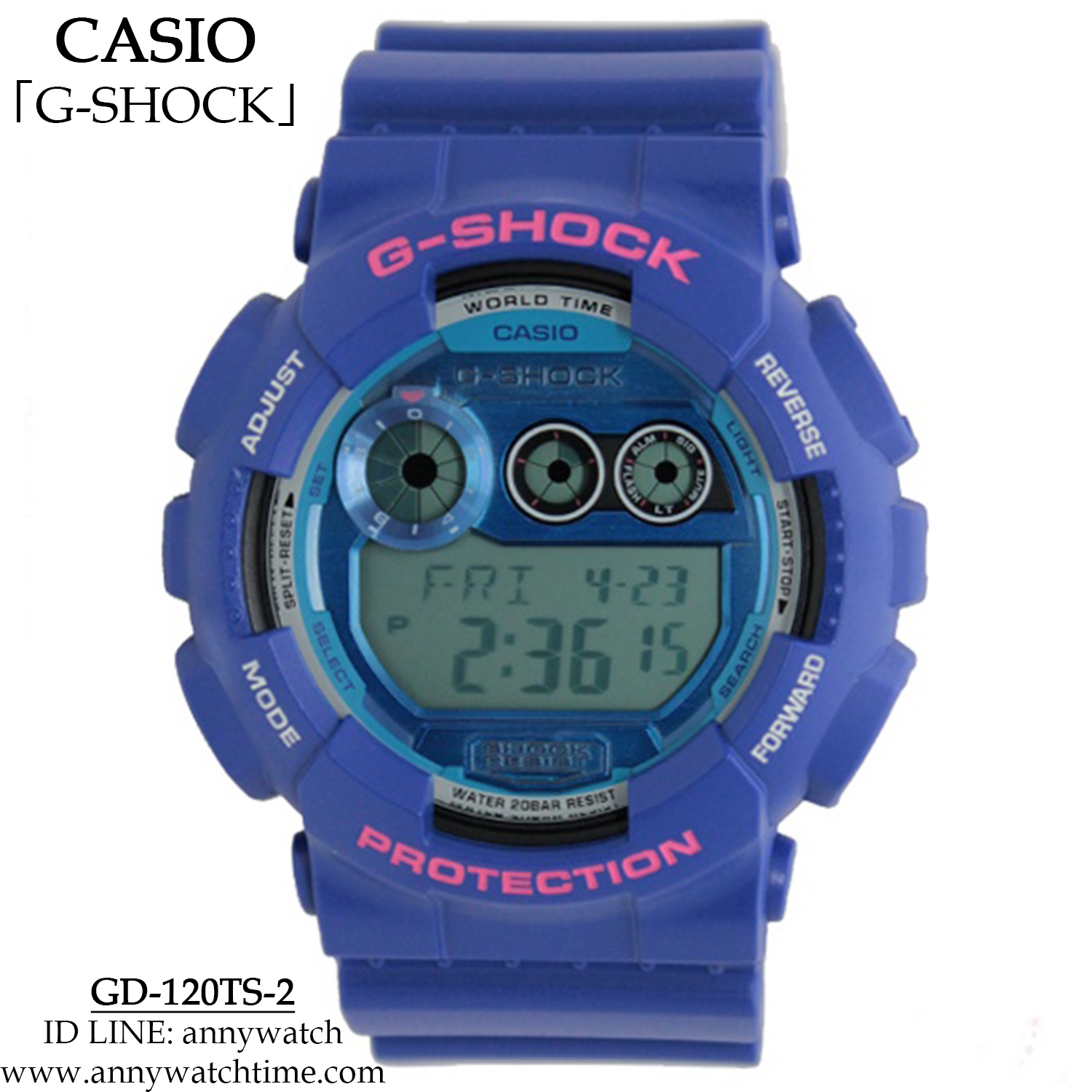 G-SHOCK GD-120TS-2