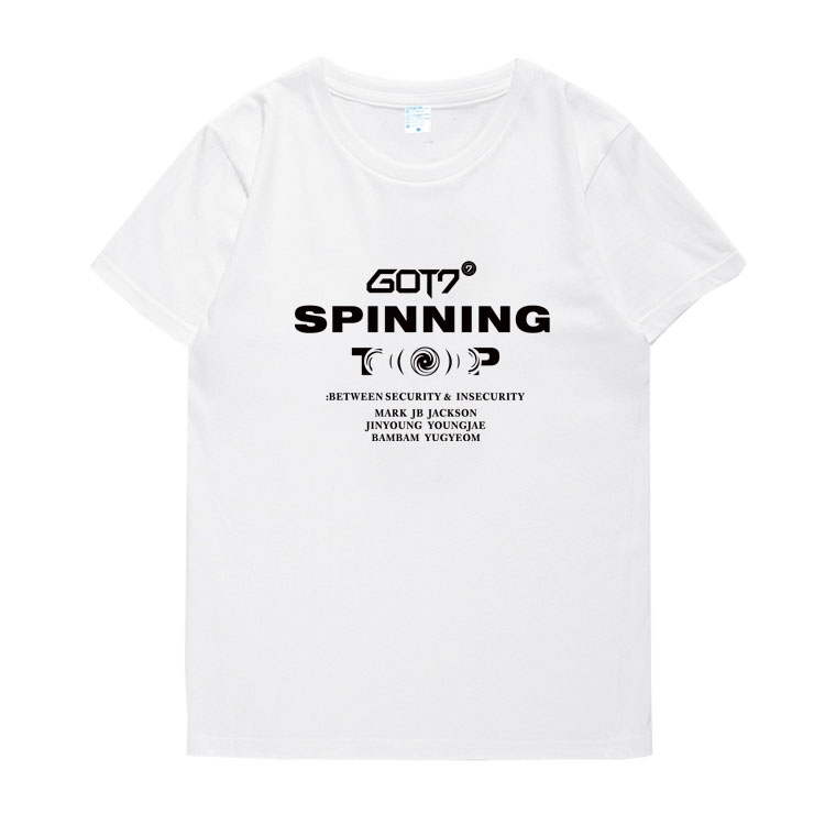 เสื้อยืด (T-Shirt) GOT7 - SPINNING TOP