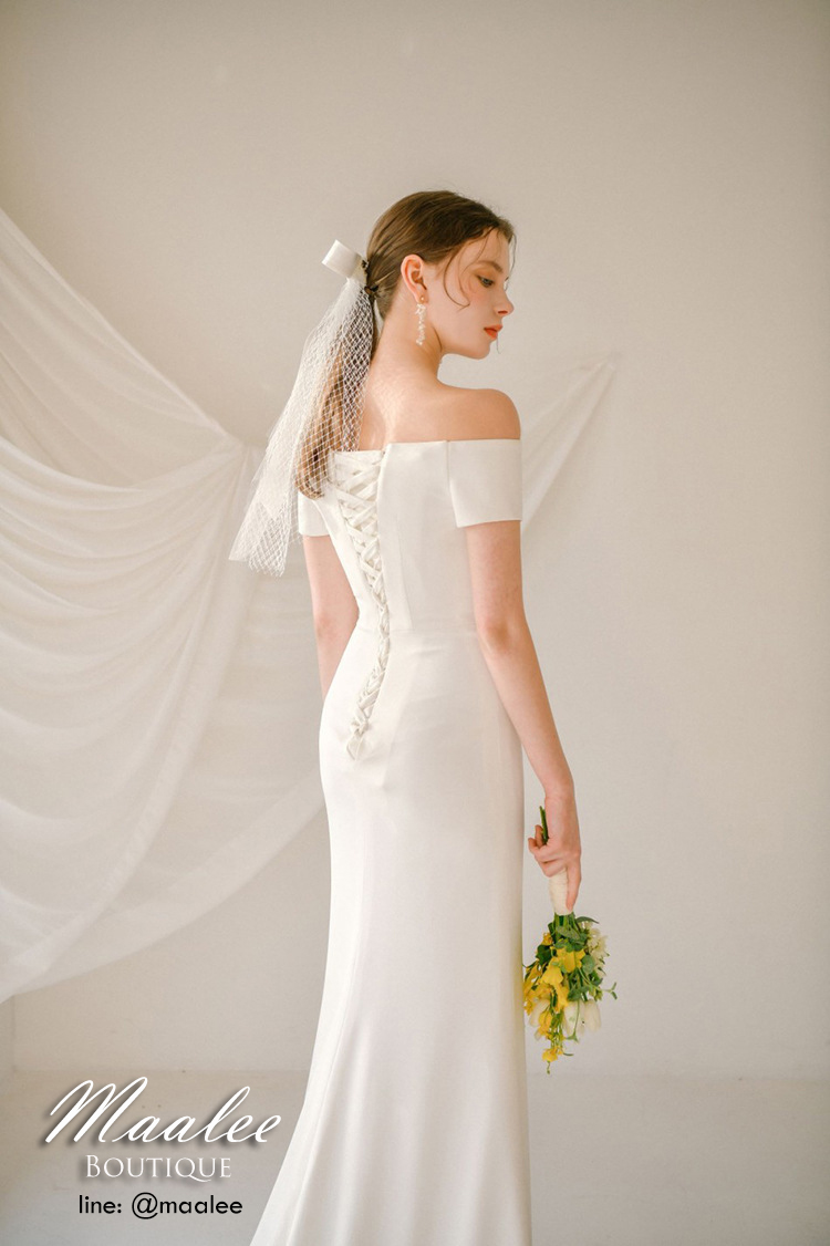 Pro-order ชุดเช่า ชุดแต่งงาน มินิมอล ชุดหมั้น