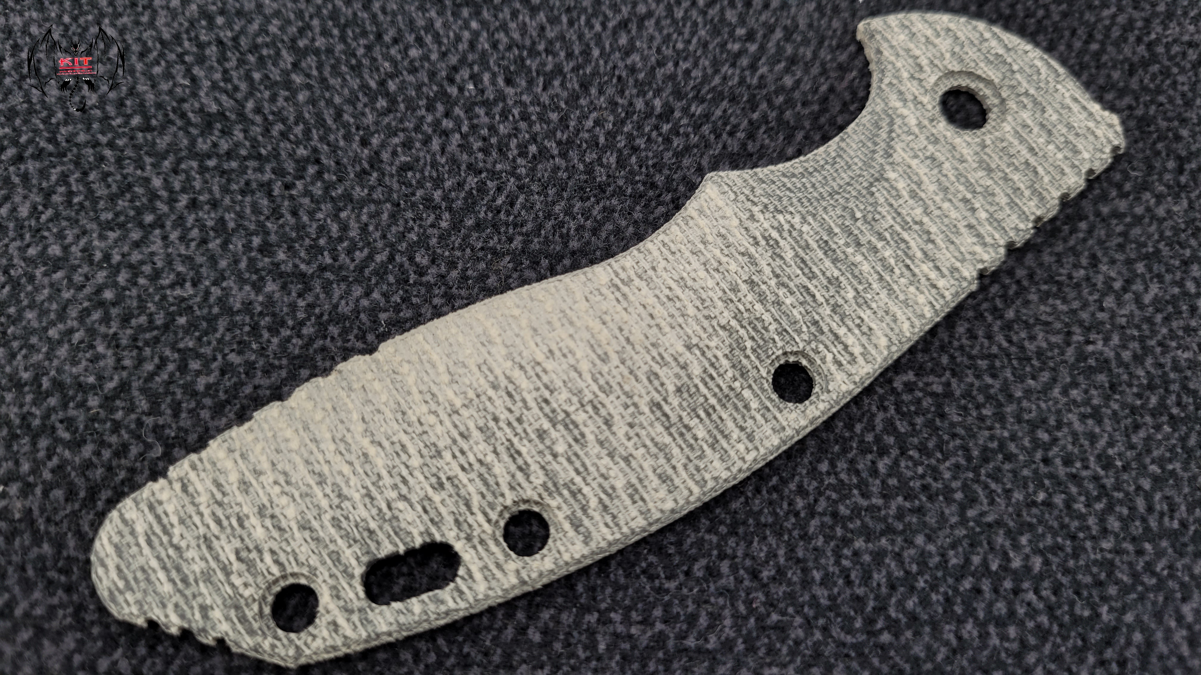 Hinderer XM-18 3.5" Skinny Handle Scale Micarta Black