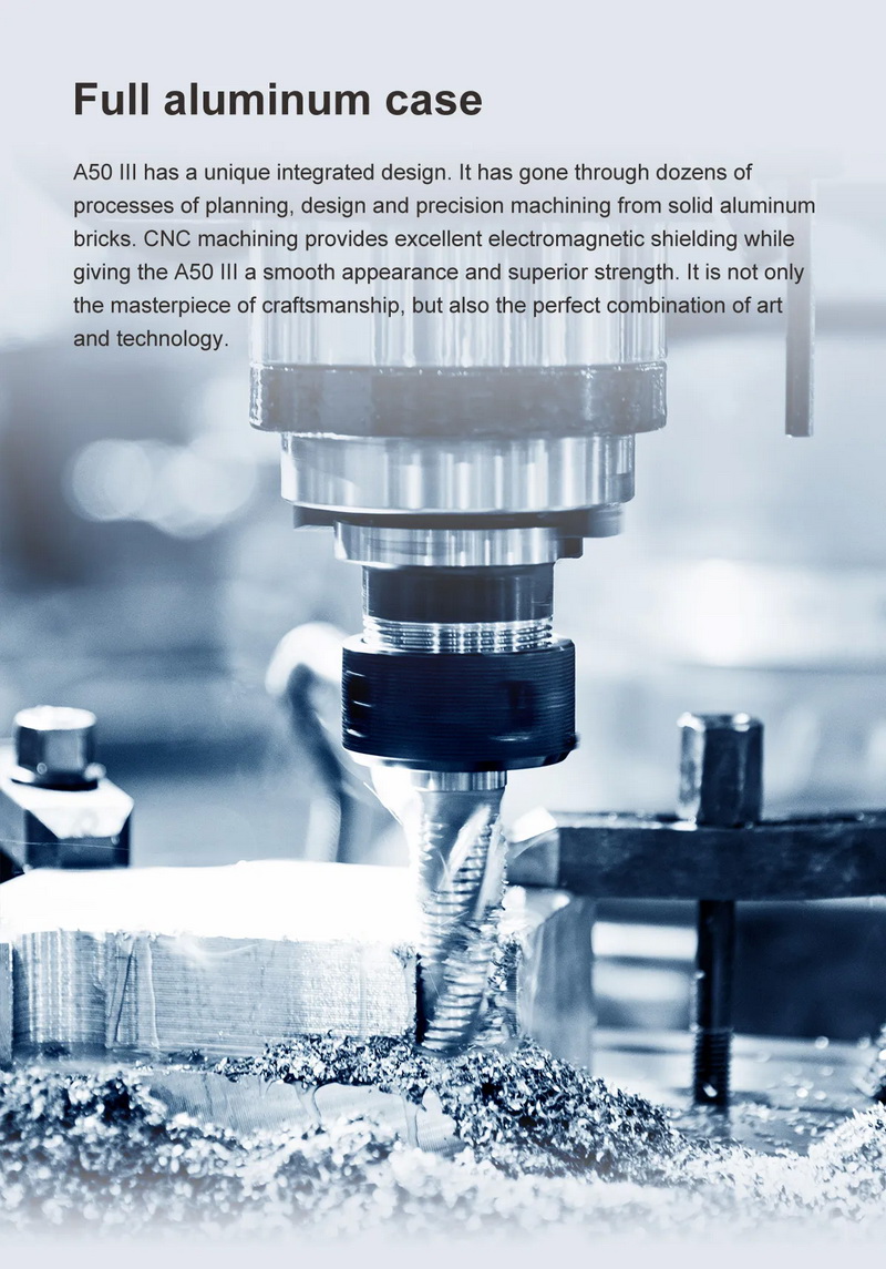 Topping A50III Headphone Amplifier ตั้งโต๊ะ โมดูล NFCA กำลังขับสูง รองรับ Hi-Res ประกันศูนย์ไทย