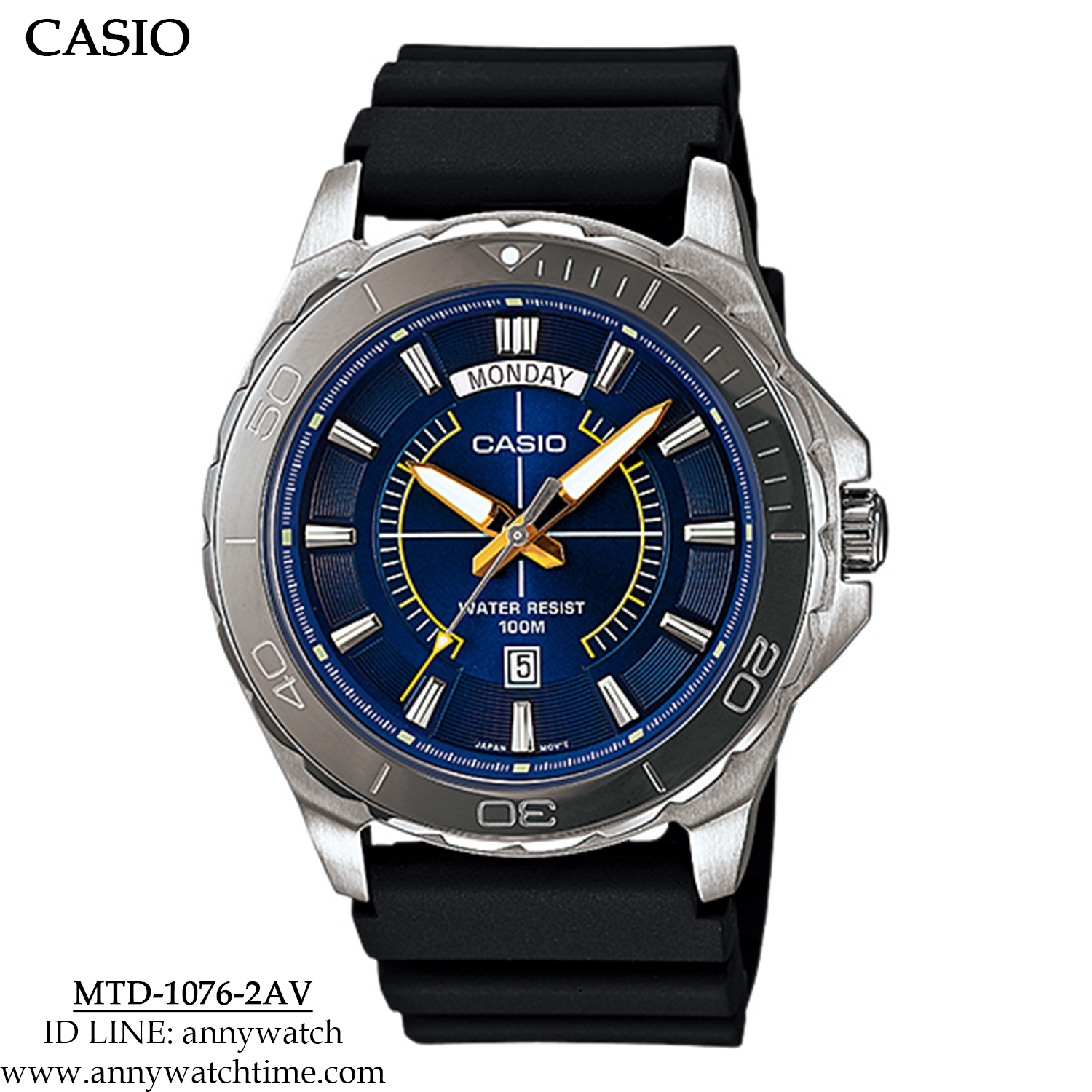 CASIO MTD-1076-2AV
