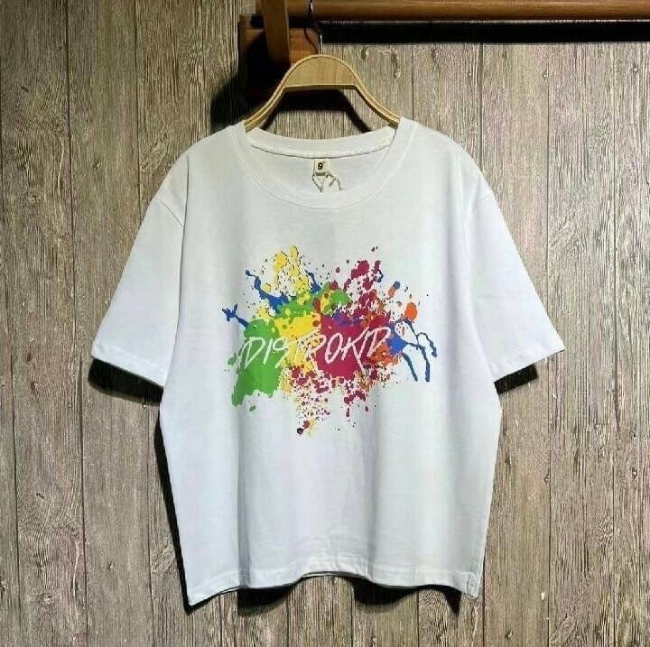 เสื้อยืดสกรีนลายเพ้นท์สี 9am