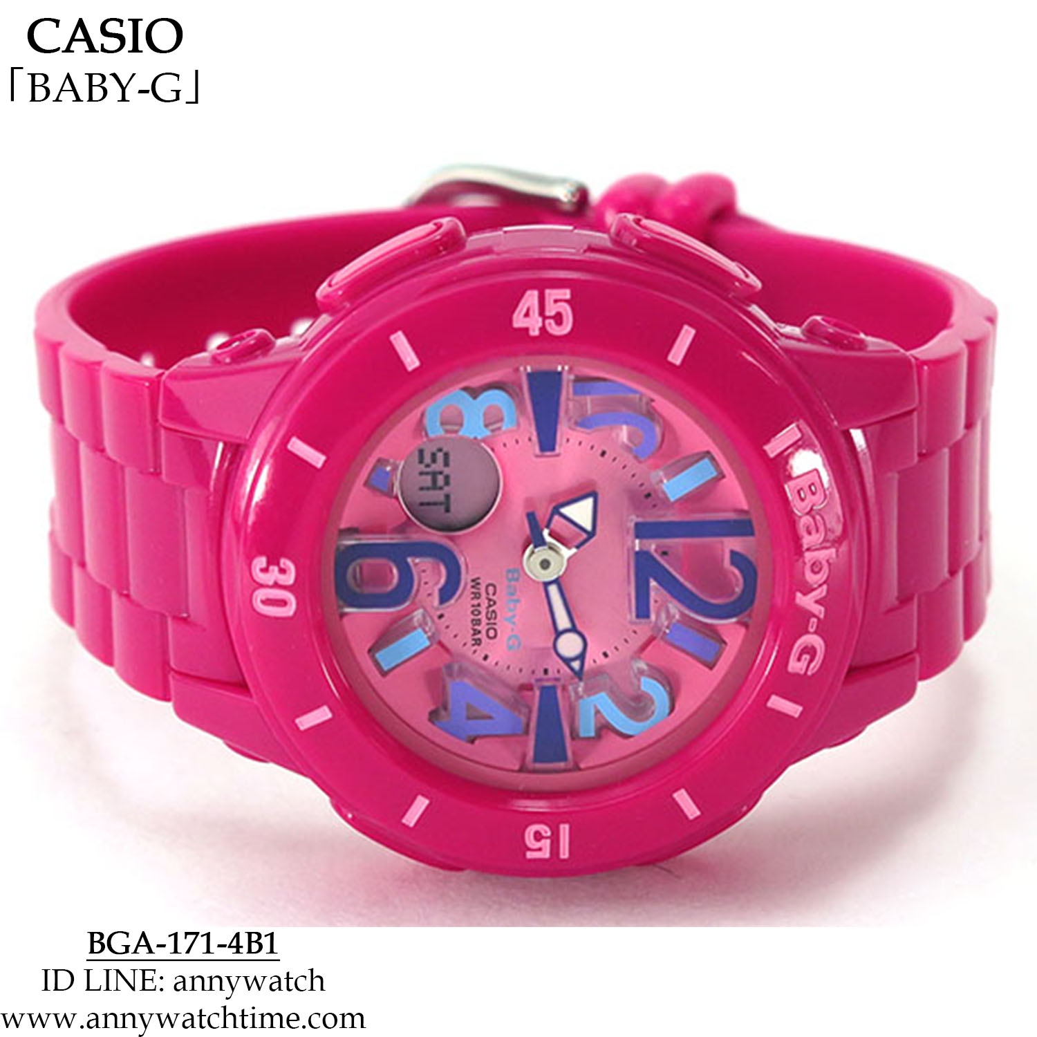 BABY-G BGA-171-4B1 - จำหน่ายนาฬิกาของแท้ 100% รับซ่อมนาฬิกา 