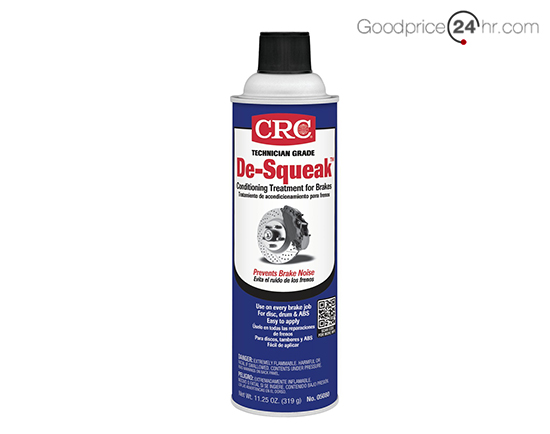 c-088. CRC De-Squeak สเปรย์ลดเสียง ปรับหน้าผิวจานเบรกไม่เรียบ 319 g.