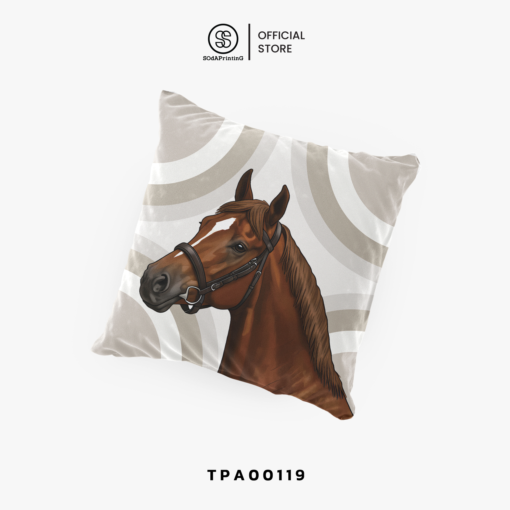 หมอนของขวัญ หมอนอิง Celestial Horse 2026 รหัส TPA00119-TPA00121 #หมอน #SOdA #SOdAPrintinG