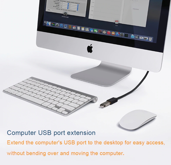 KAILE สายต่อ USB 2.0 Male to Female USB Cable ยาว 1.5m Extender (MAGENE)