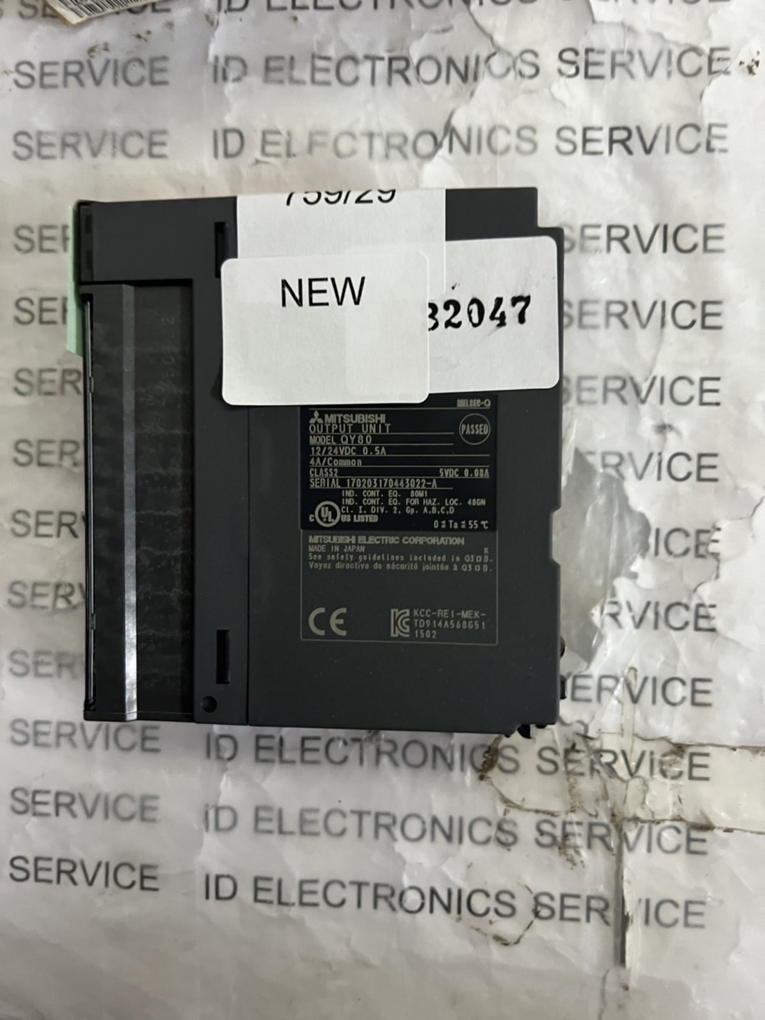 QX80 PLC " MITSUBISHI "