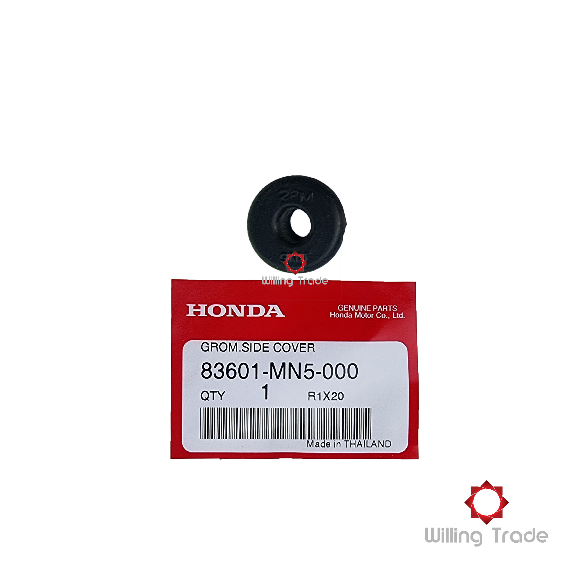ยางรองฝาครอบท้าย (B053)HONDA: (83601-MN5-000) LS125D, NSR150SP, CBR [แท้ศูนย์ 100%] ยางรองเรือนไฟท้าย WAVE125I WAVE110I WAVE125S Cz-i MOOVE SUPERCUB