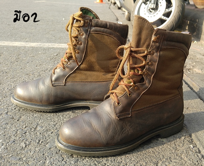 รองเท้าจังเกิ้ล RED WING รุ่น GORE-TEX มือ2 หนังน้ำตาล